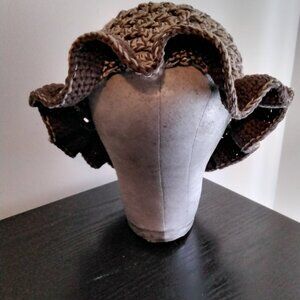 Granny-stitch Crochet Cotton Hats